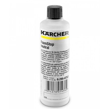 Karcher habgátló, hab stop, Foam Stop 125 ml DS 5500 5600 5800 (6.295-873.0) gőztisztítóba, porszívóba