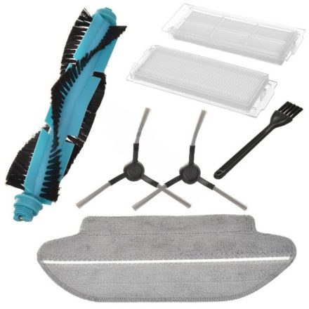 Viomi roborporszívó csomag (7 darabos), főkefe, oldalkefe, mop, HEPA szűrő, tisztítókefe