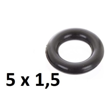O-gyűrű tömítés (5 x 1,5) magasnyomású mosók alkatrészeihez (1 db)