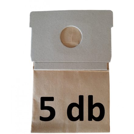 Porzsák kétrétegű papír Progress, Electrolux, Privileg, Volta porszívókhoz 5 db