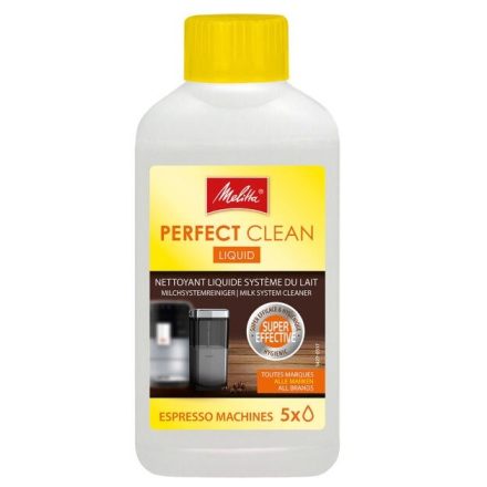 Melitta Perfect Clean Liquid 6606206 tisztító folyadék kávégépek tejrendszeréhez 250 ml