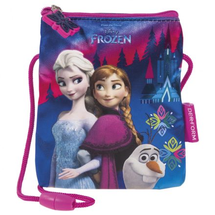 Nyakba akasztható zsinóros táska Frozen